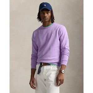 NWT MENS RALPH LAUREN CREWNECK SWEATSHIRT~SZ LRG~PURPLE